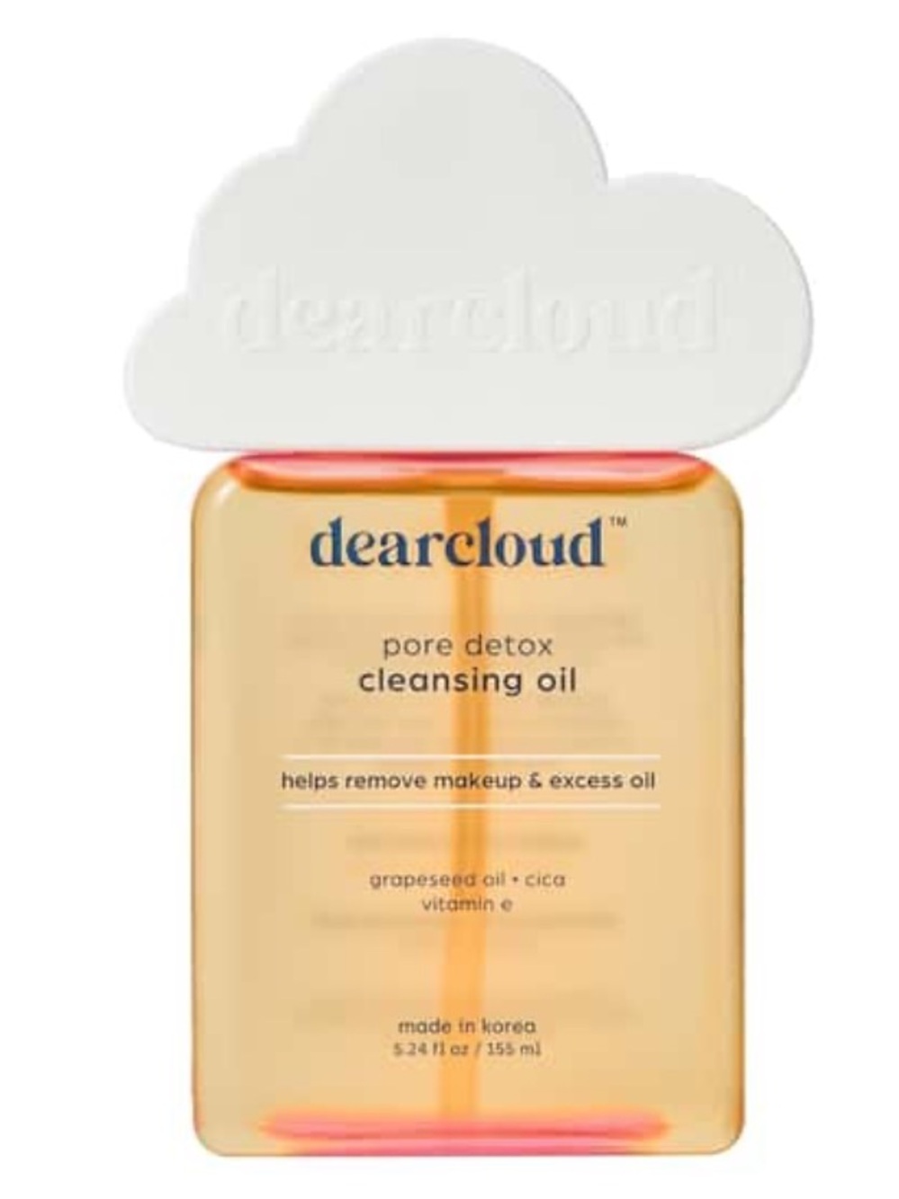 dearcloud Pore Detox Cleansing Oil 155ml BRAND NEW